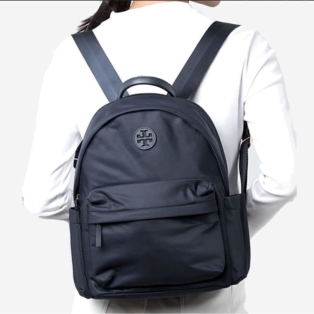 TORY BURCH Ella BLACK Nylon Backpack